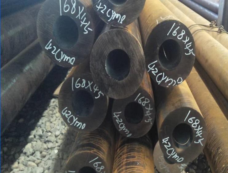 蓟州42CrMo钢管淬火_高硬度耐磨合金管加工